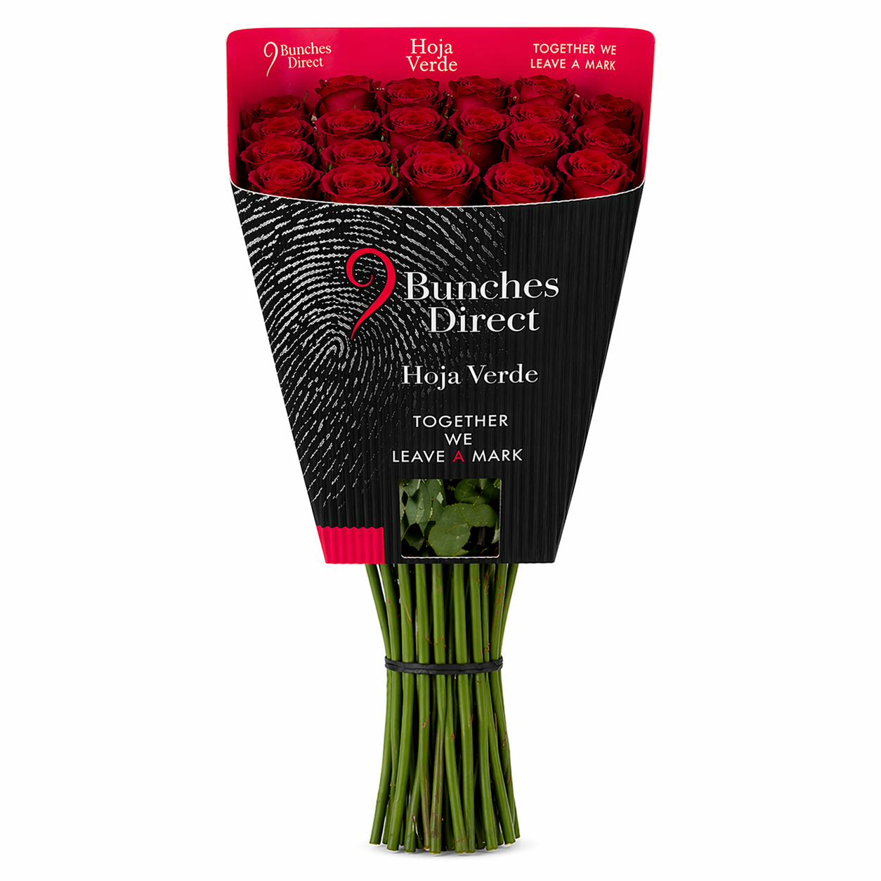 Bunches Direct bouquet packaging